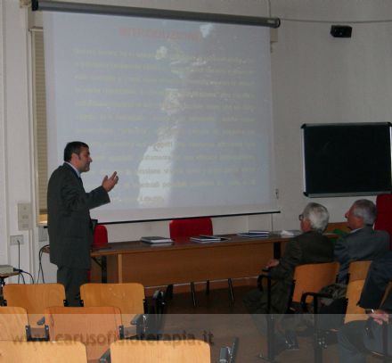 Giuseppe Caruso, discussione tesi